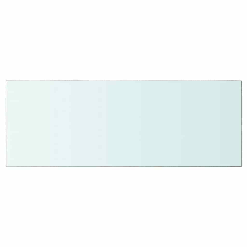 Prateleiras 2 pcs 80x30 cm vidro transparente