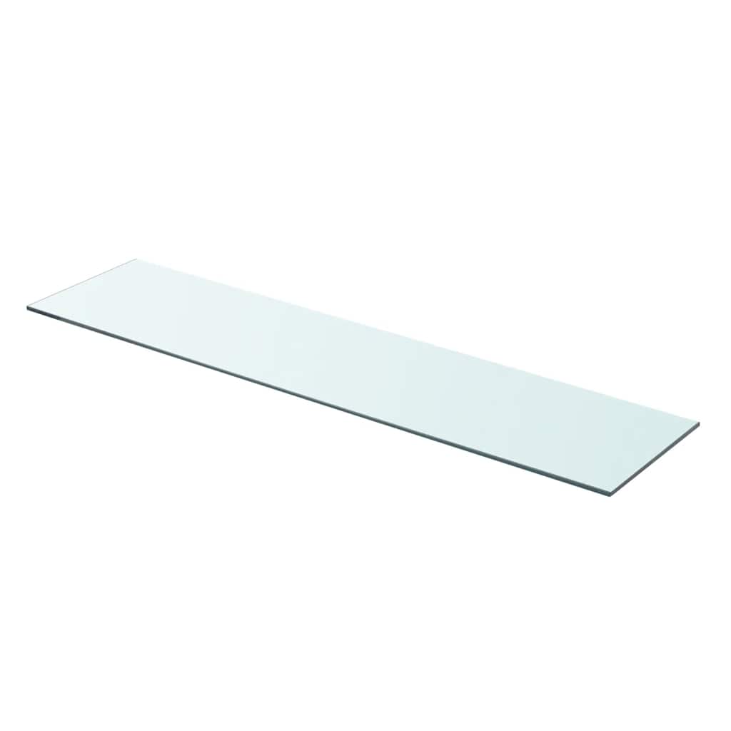 Prateleiras 2 pcs 90x20 cm vidro transparente