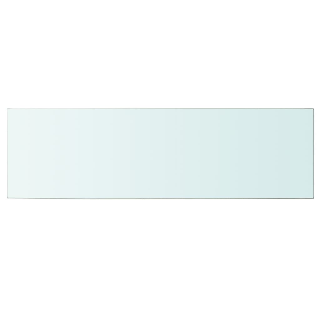 Prateleiras 2 pcs 100x30 cm vidro transparente