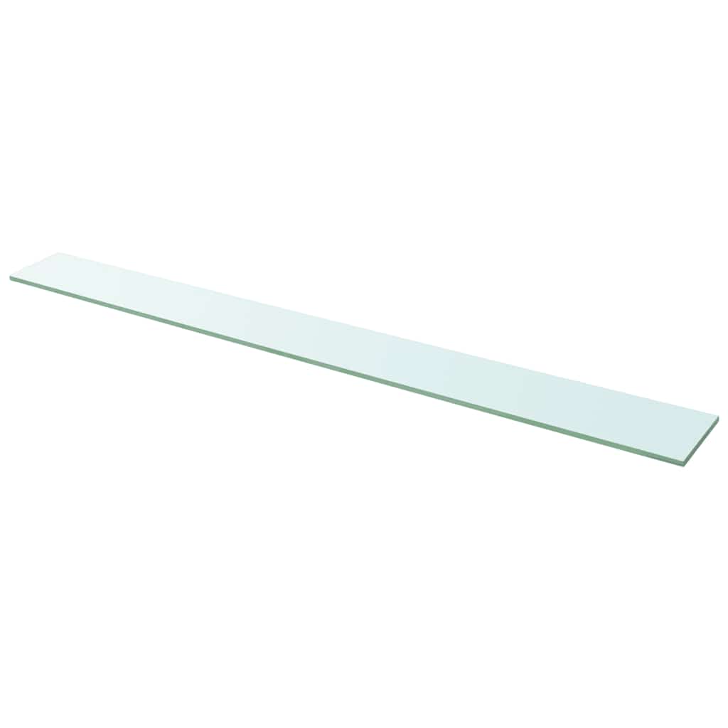 Prateleiras 2 pcs 110x12 cm vidro transparente