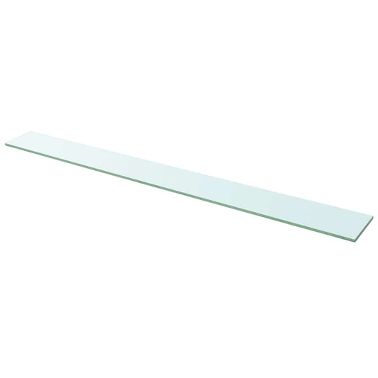 Prateleiras 2 pcs 110x12 cm vidro transparente