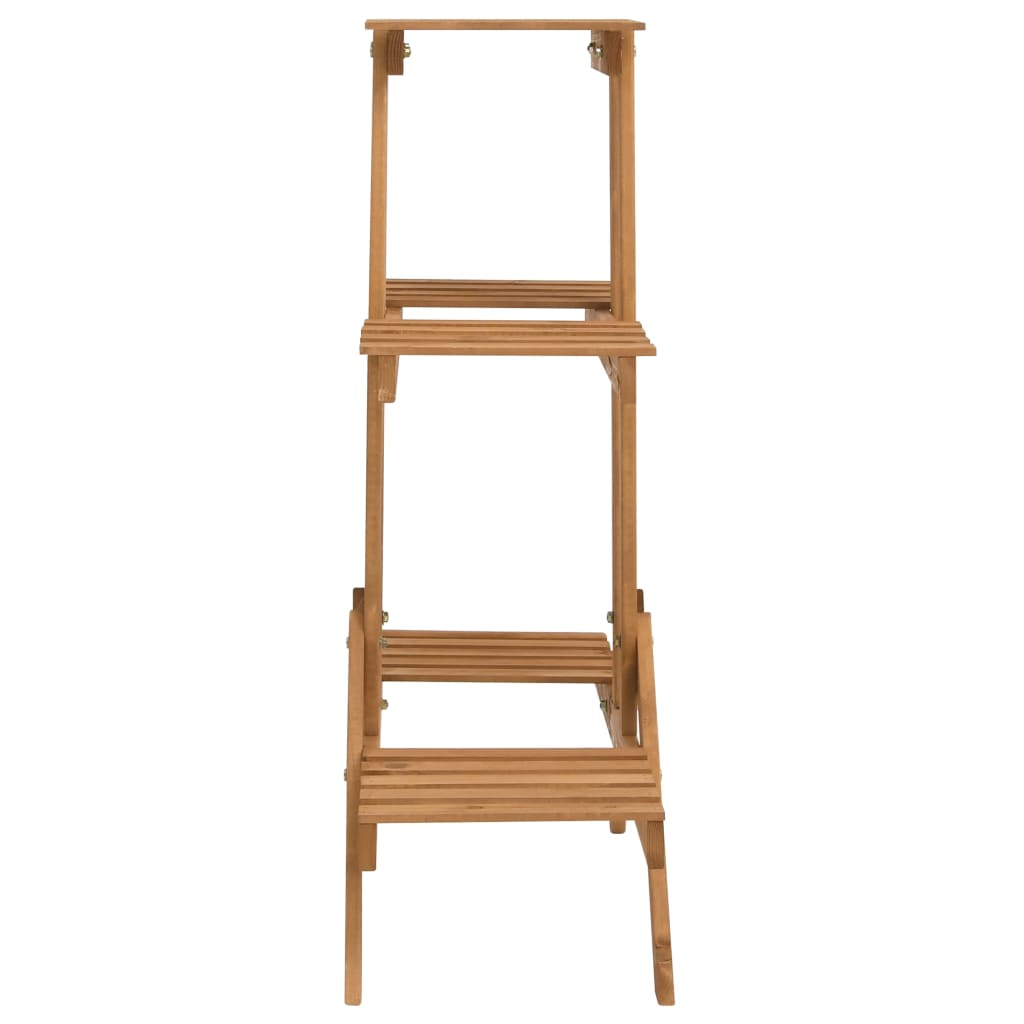 Suporte para plantas 83x25x83 cm madeira de abeto