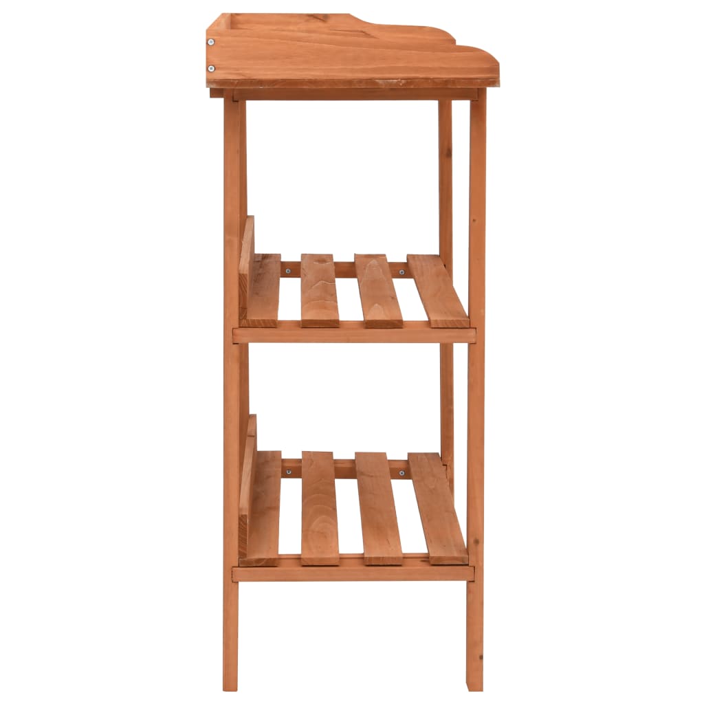 Suporte para plantas 76x37x89 cm madeira de abeto