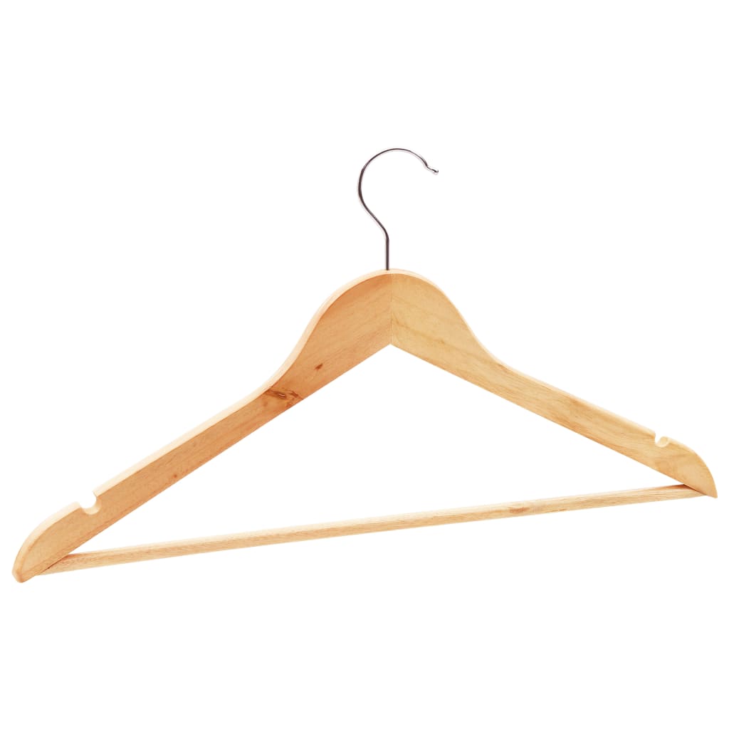 20 pcs conjunto de cabides antiderrapantes madeira