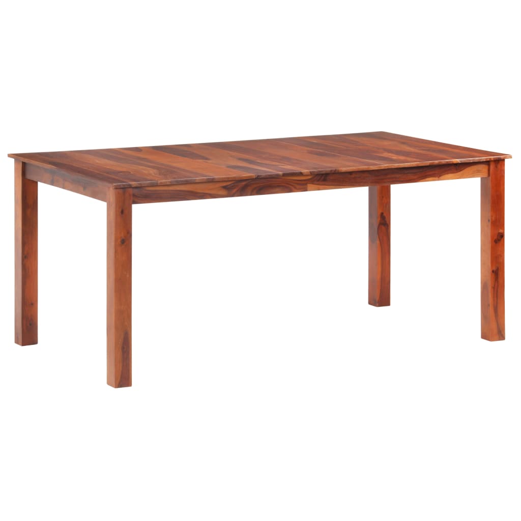 Mesa de jantar 180x90x76 cm madeira maciça