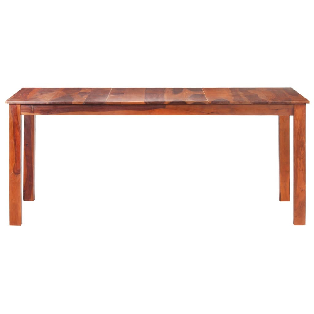 Mesa de jantar 180x90x76 cm madeira maciça