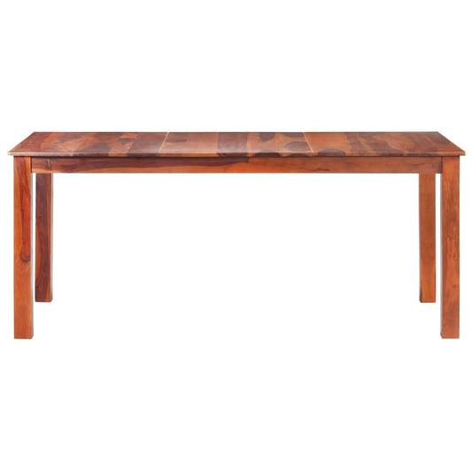 Mesa de jantar 180x90x76 cm madeira maciça