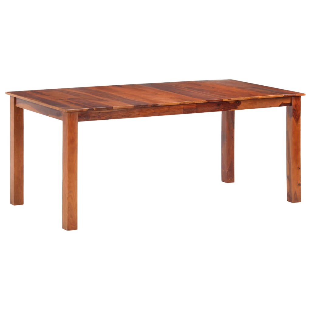 Mesa de jantar 180x90x76 cm madeira maciça