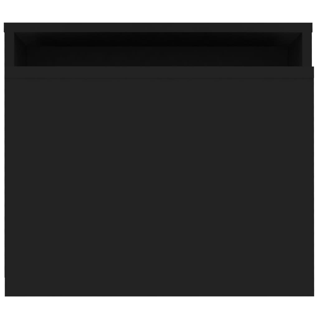 Conjunto mesas de centro 100x48x40 cm derivados madeira preto