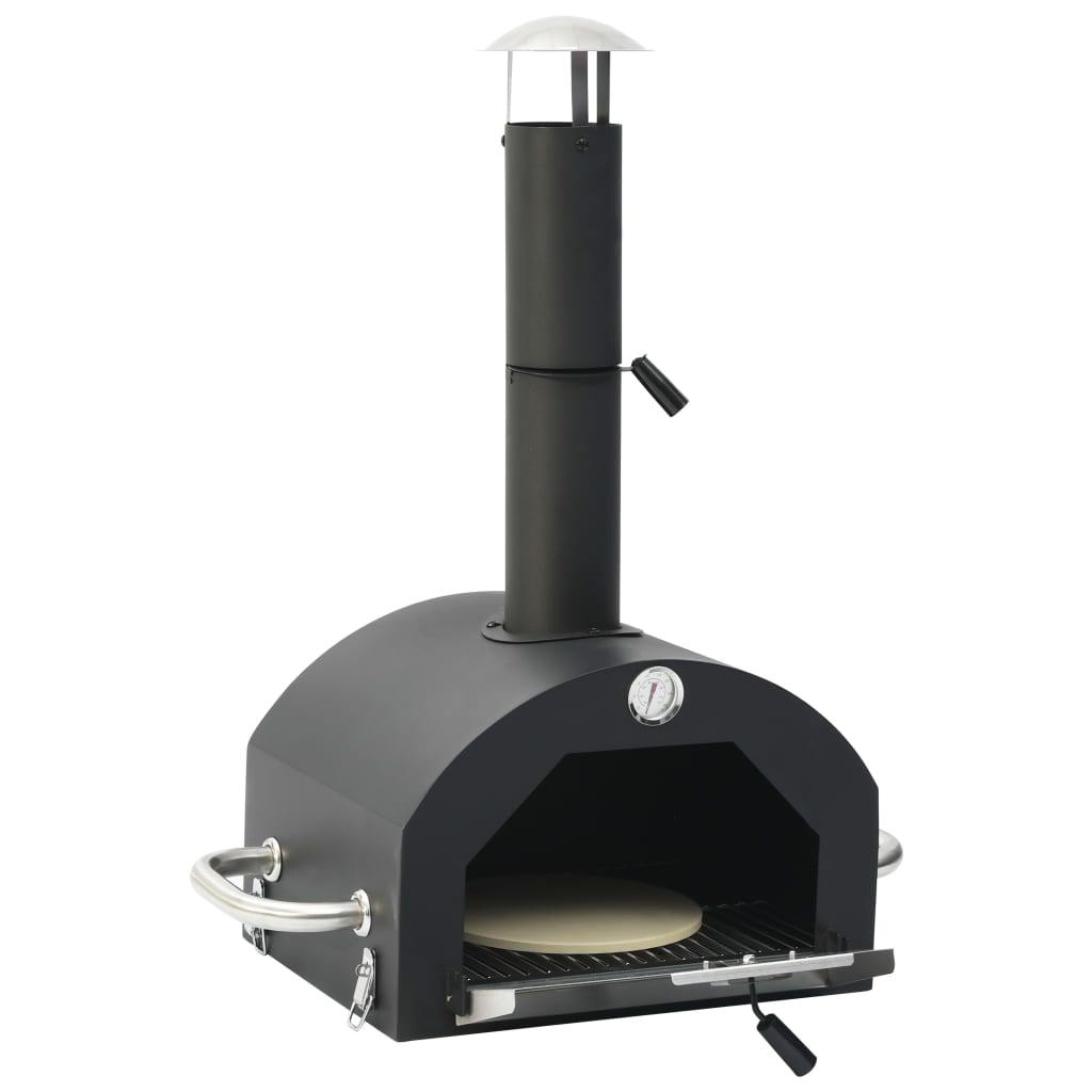 Forno para pizzas de exterior com pedra para pizza