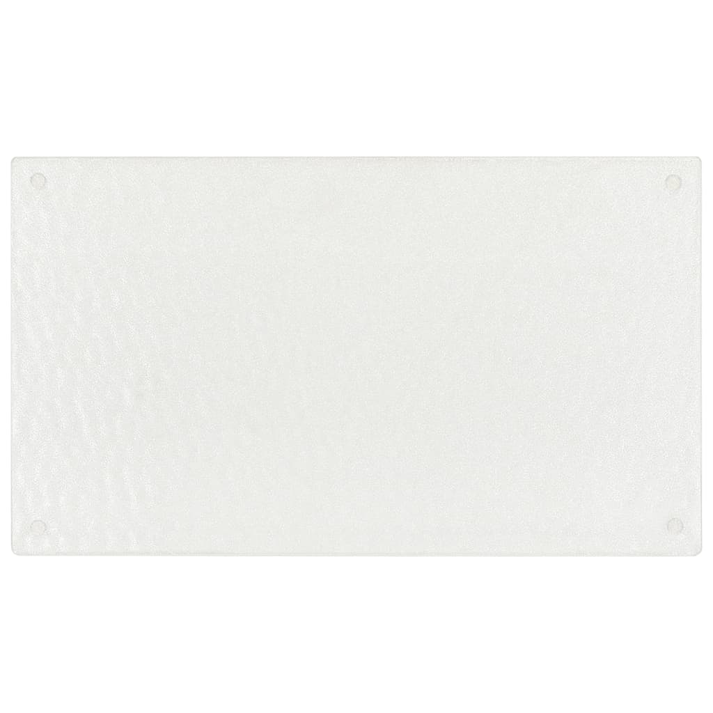 Tábuas cortar 2 pcs vidro temperado padrão bolhas transparentes