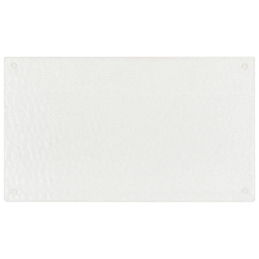 Tábuas cortar 2 pcs vidro temperado padrão bolhas transparentes