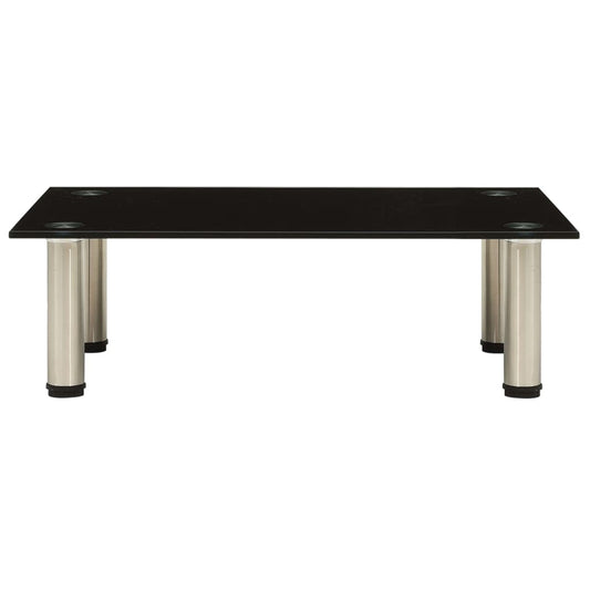 Móvel de TV vidro temperado preto