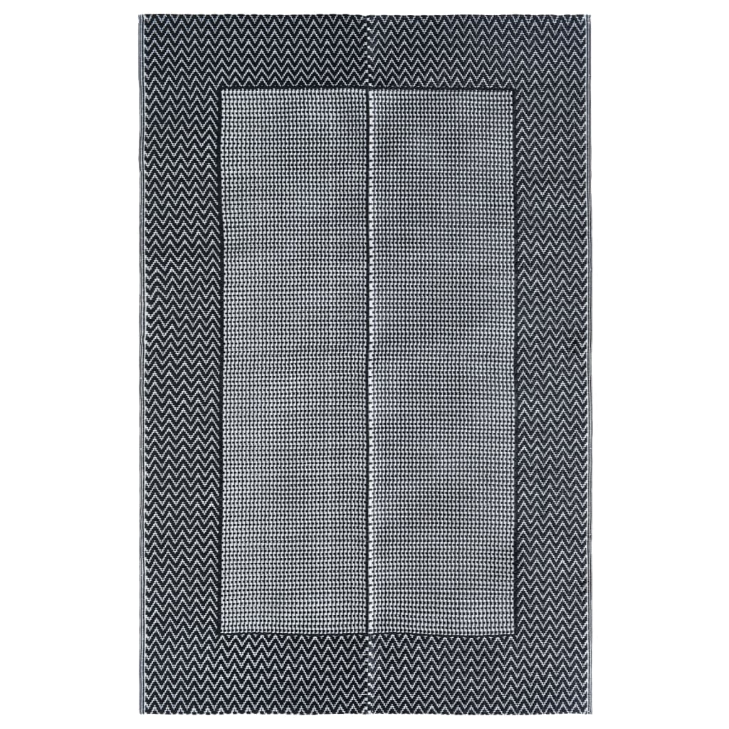 Tapete de exterior 120x180 cm ARAKIL PP cinzento