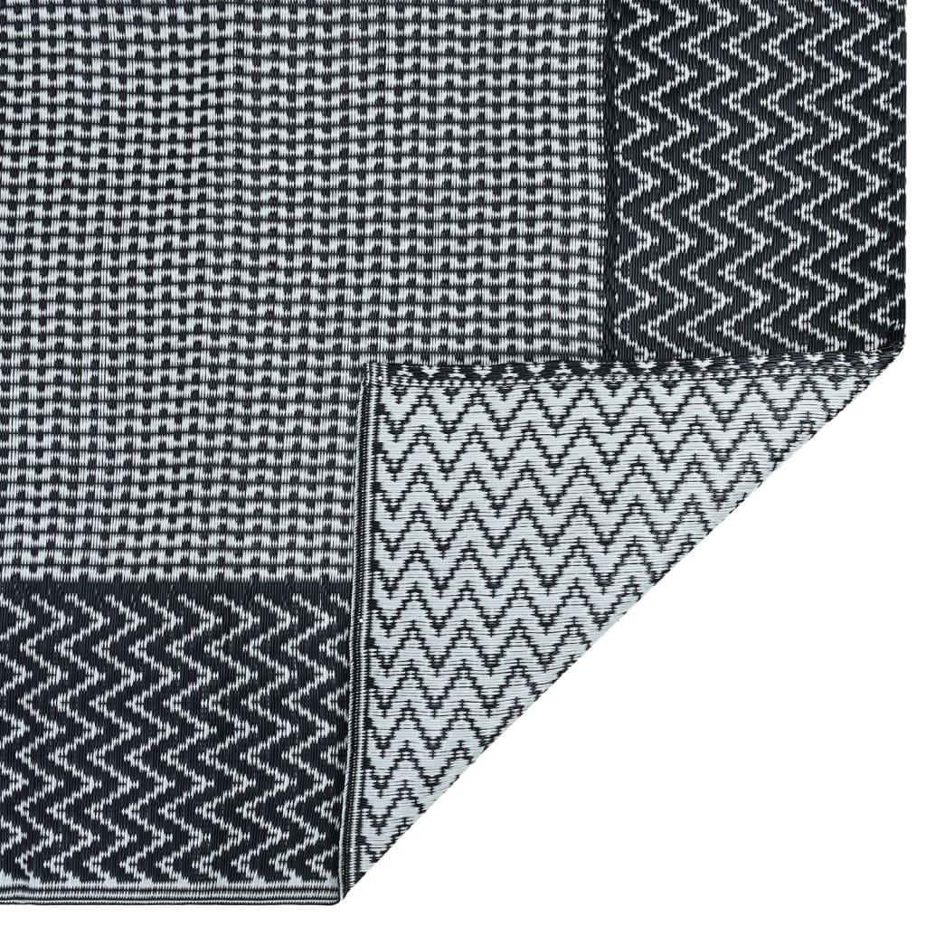 Tapete de exterior 120x180 cm ARAKIL PP cinzento