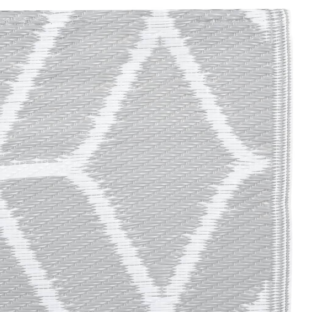 Tapete de exterior 80x150 cm ARAKIL PP cinzento