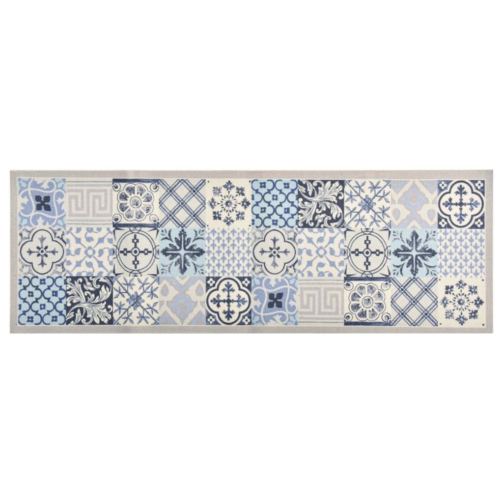 Tapete de cozinha lavável com design mosaicos 60x180 cm