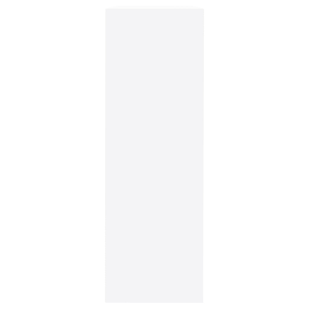 Prateleiras de parede em forma de cubo 3 pcs MDF branco