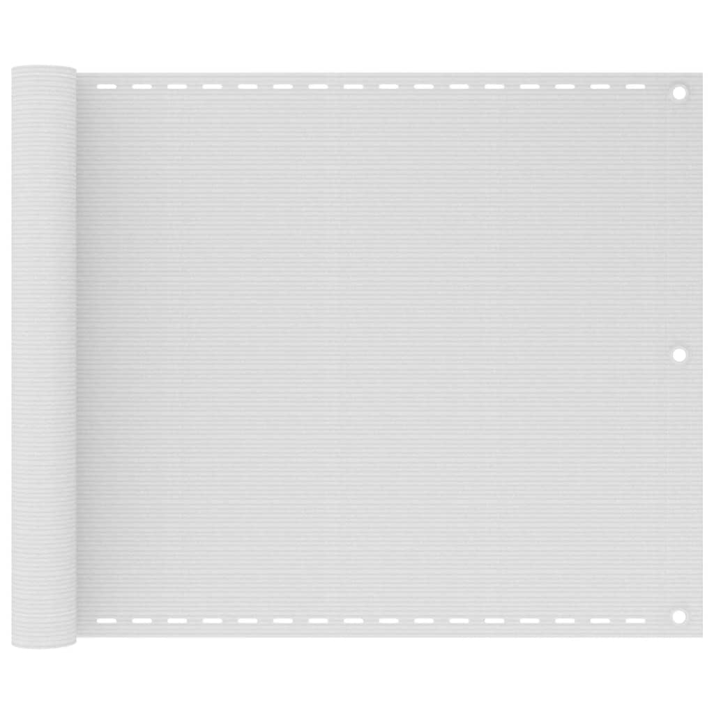 Tela de varanda 75x300 cm PEAD branco