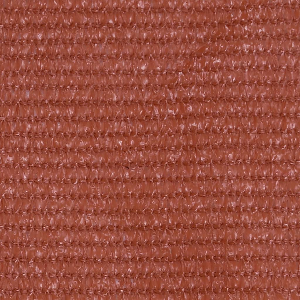 Tela de varanda 75x500 cm PEAD terracota