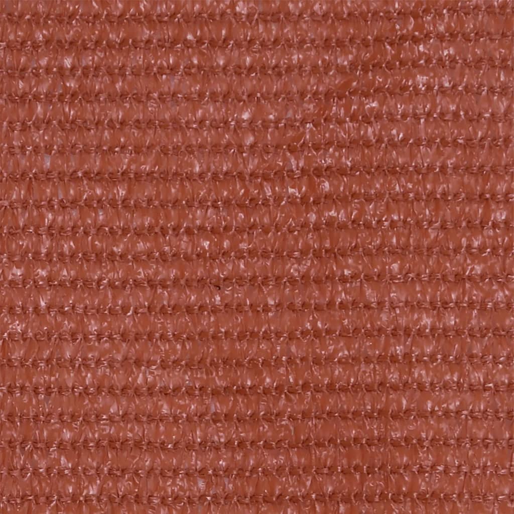 Tela de varanda 75x600 cm PEAD terracota