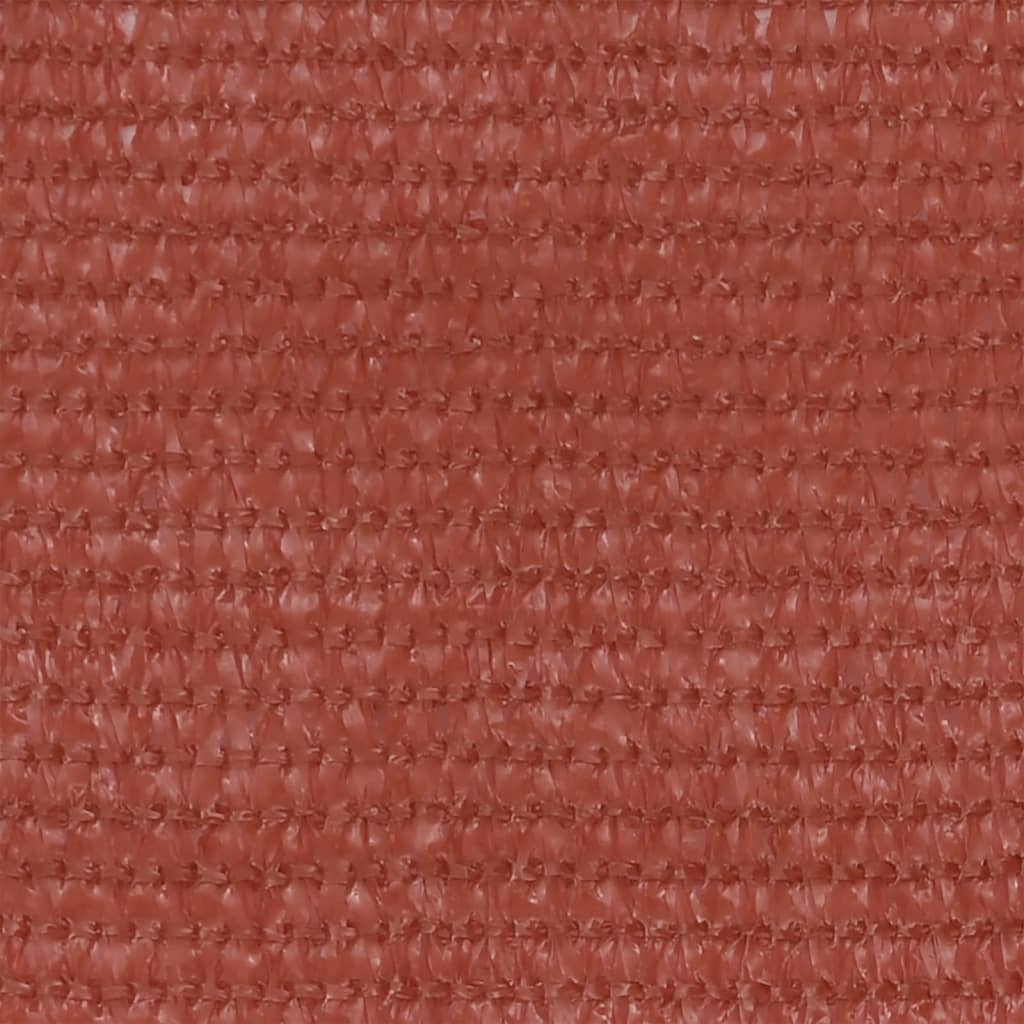 Tela de varanda 120x600 cm PEAD terracota