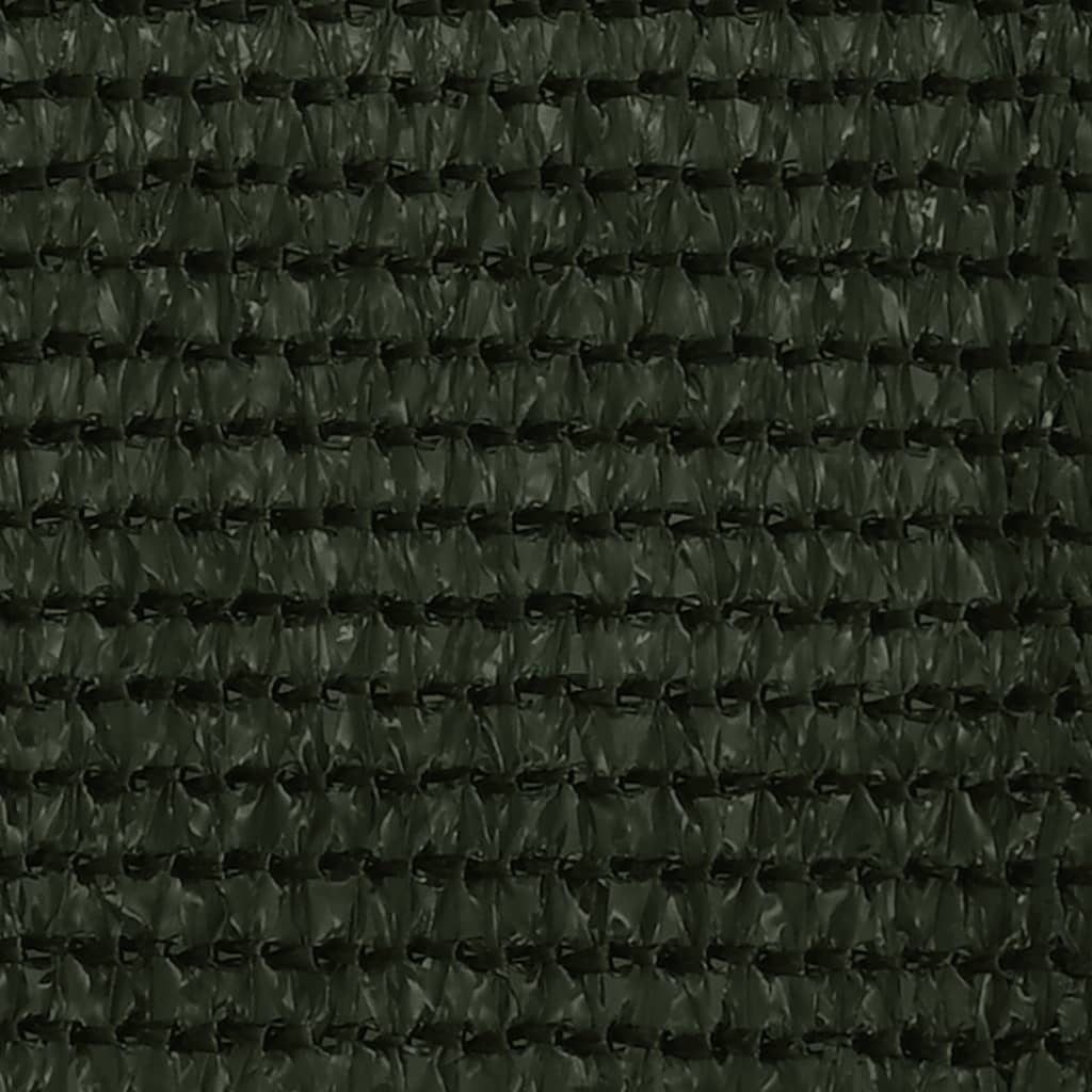 Tela de varanda 90x600 cm PEAD verde-escuro