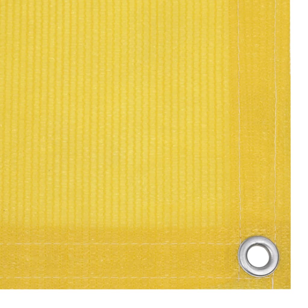 Tela de varanda 75x600 cm PEAD cor amarelo