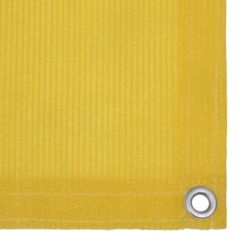 Tela de varanda 90x400 cm PEAD cor amarelo