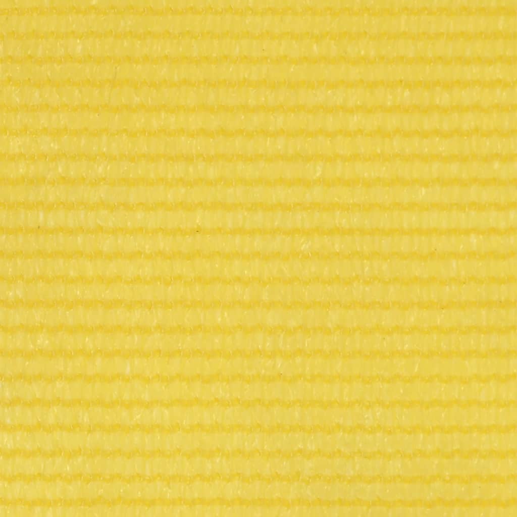 Tela de varanda 120x500 cm PEAD amarelo