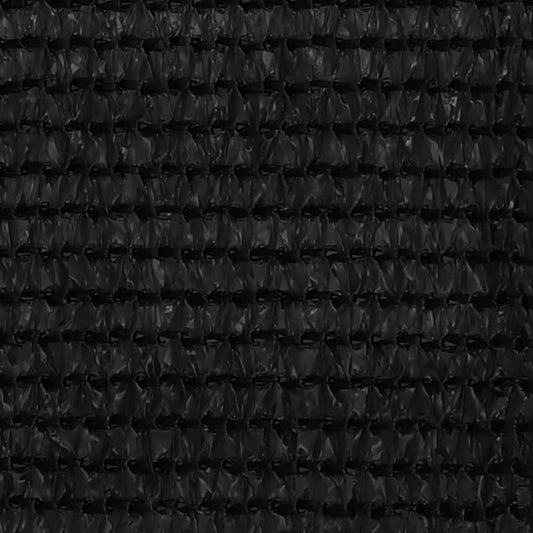 Tela varanda PEAD 75x400 cm preto