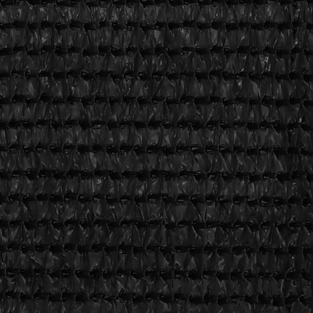 Tela de varanda 120x400 cm PEAD preto