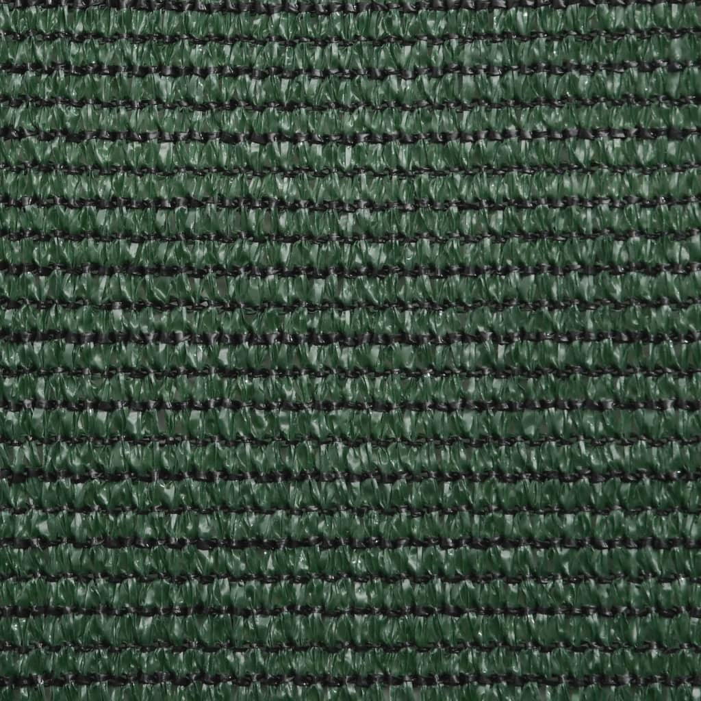 Para-sol estilo vela 160 g/m² 3,5x4,5 m PEAD verde-claro