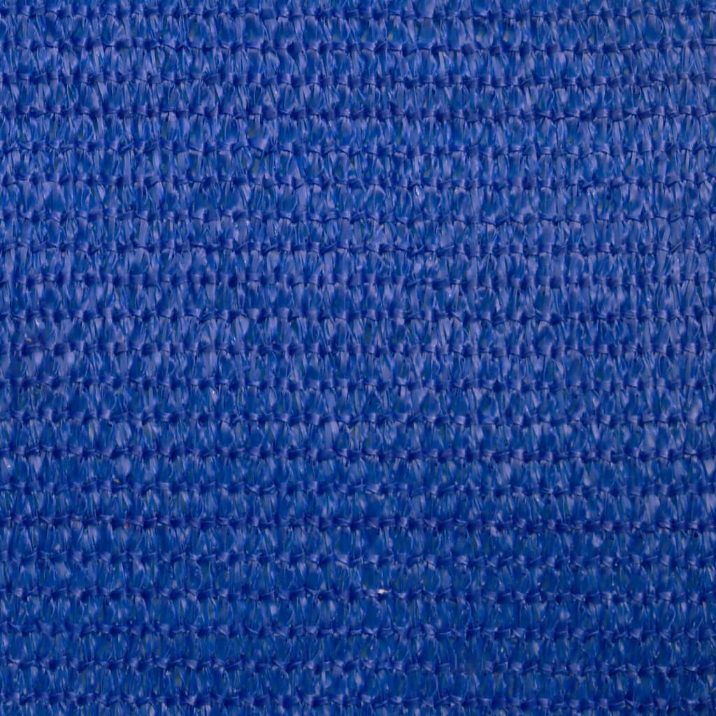 Para-sol estilo vela 160 g/m² 2,5x3 m PEAD azul