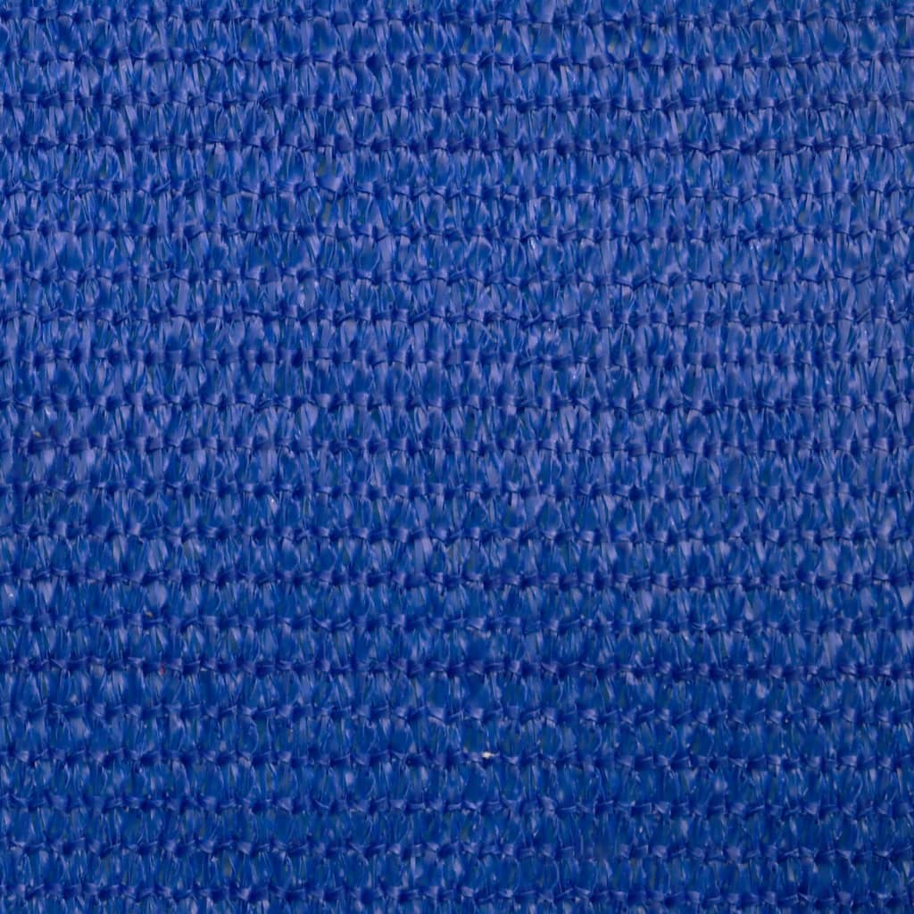 Para-sol estilo vela 160 g/m² 2,5x4 m PEAD azul