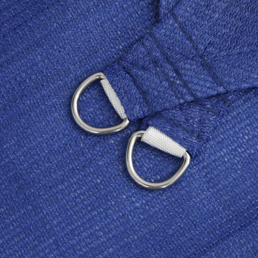 Para-sol estilo vela 160 g/m² 2,5x4,5 m PEAD azul