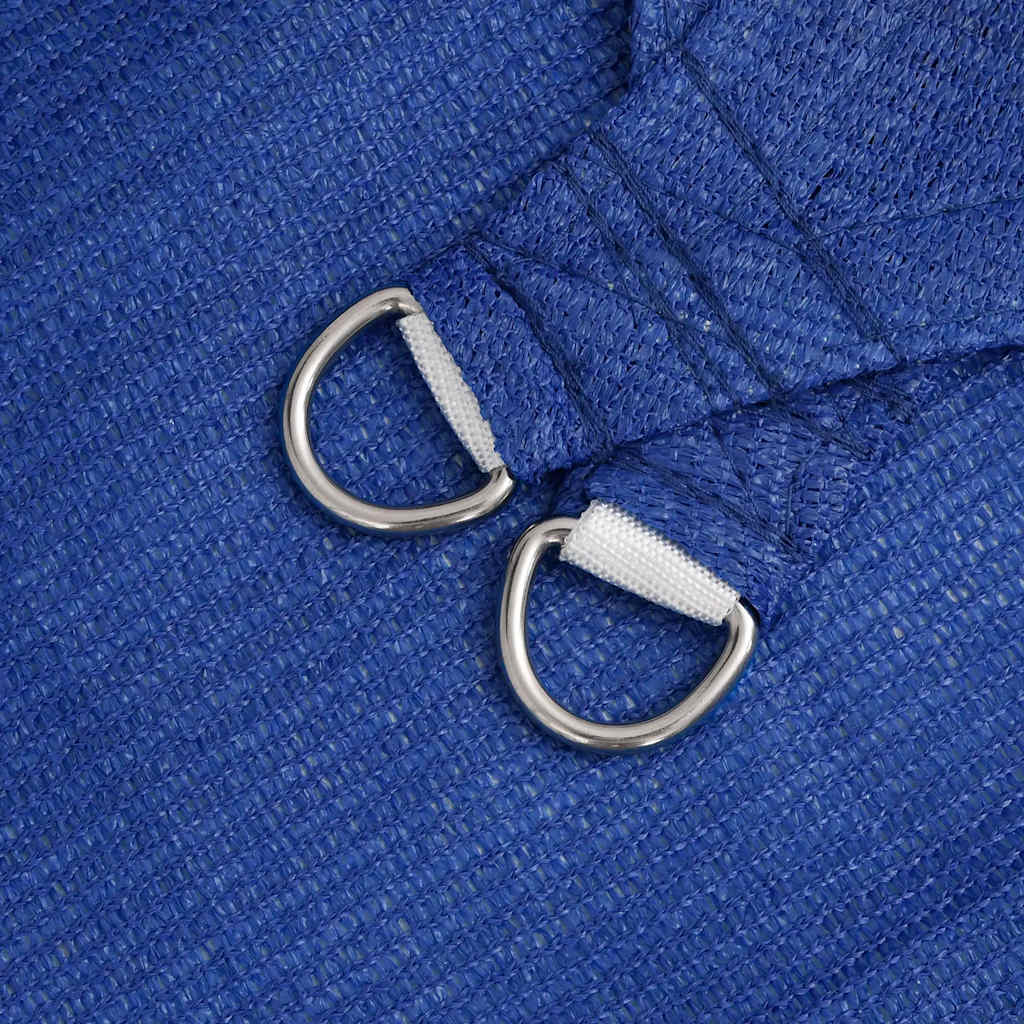 Para-sol estilo vela retangular 160 g/m² 6x7 m PEAD azul