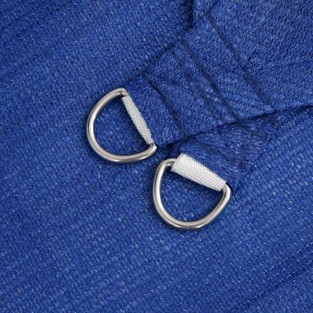 Para-sol estilo vela trapézio 160 g/m² 4/5x4 m PEAD azul