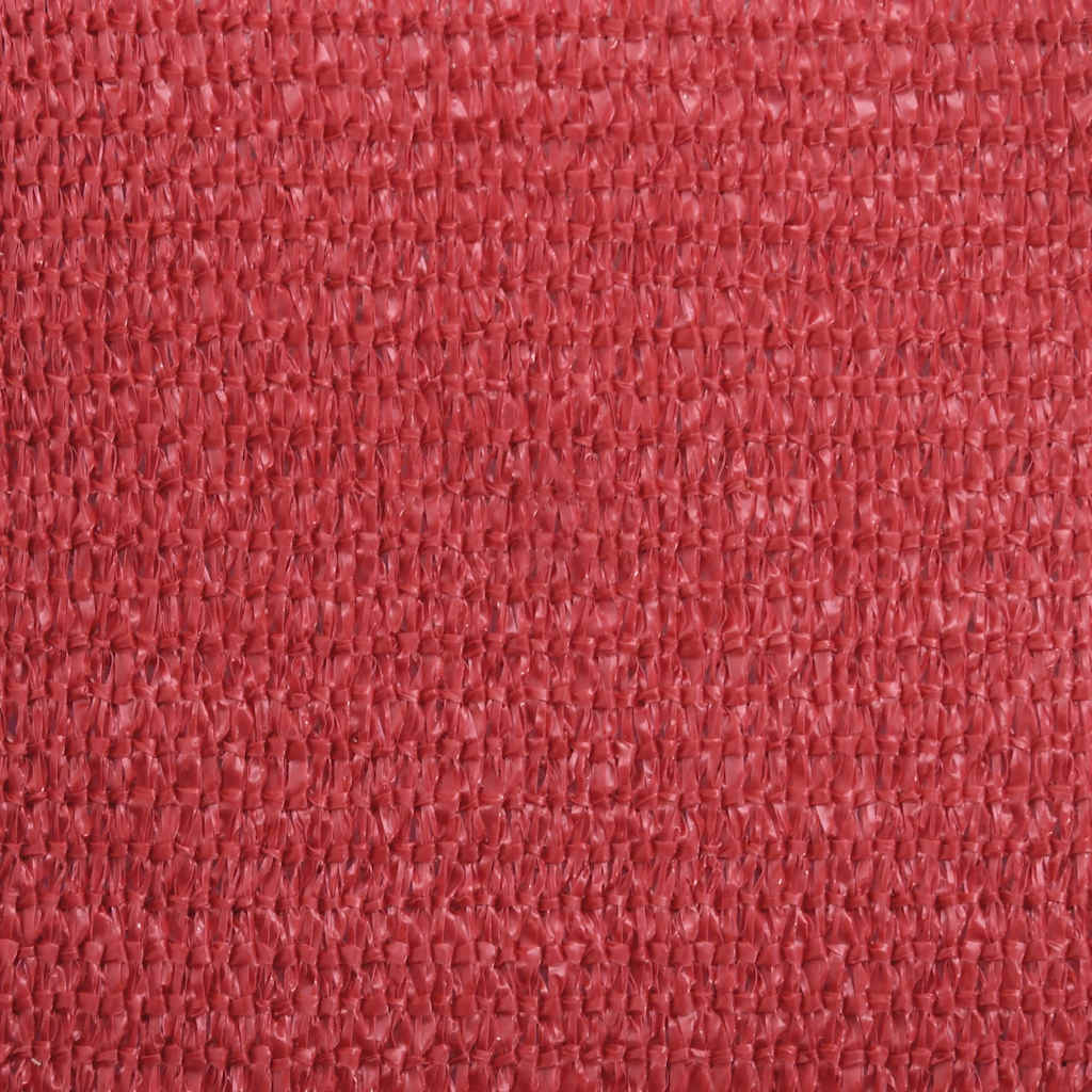 Para-sol estilo vela 160 g/m² 2x2,5 m PEAD vermelho