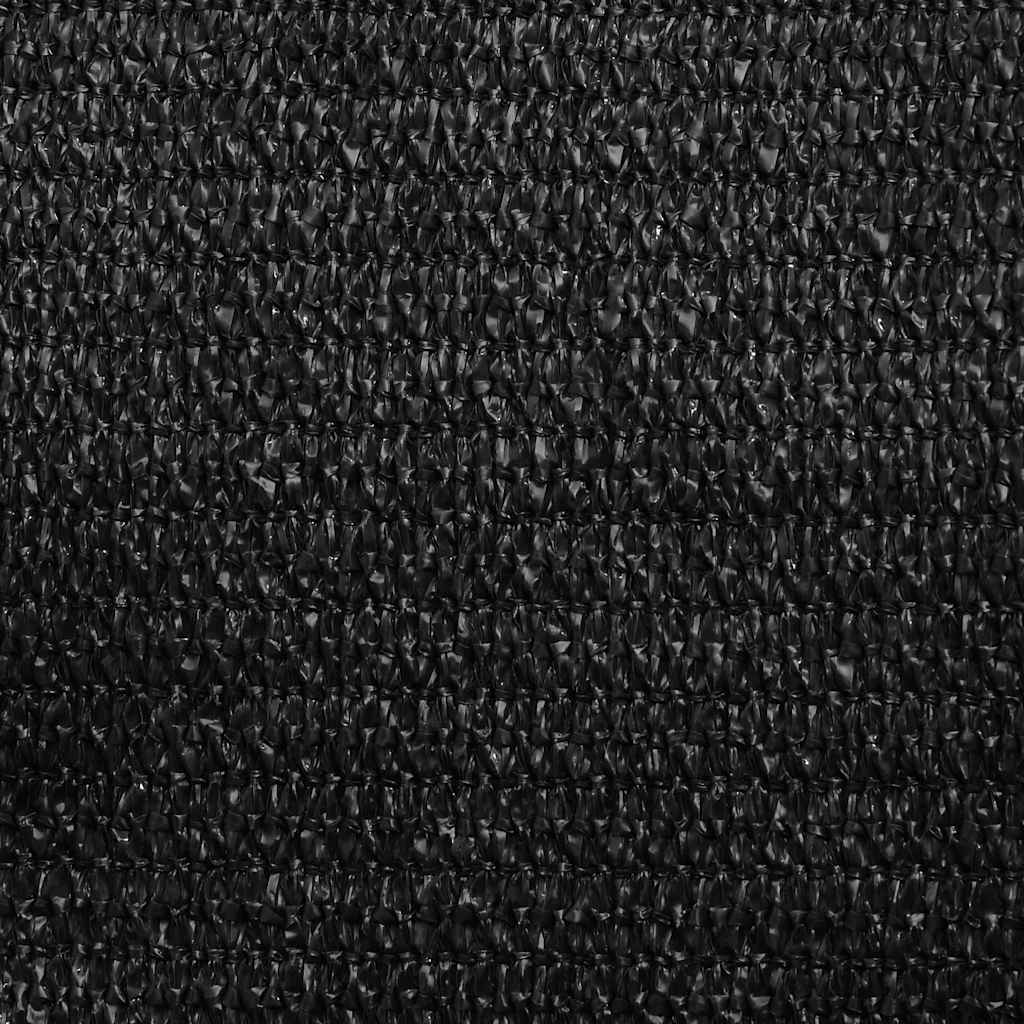 Para-sol estilo vela trapézio 160 g/m² 4/5x4 m PEAD preto