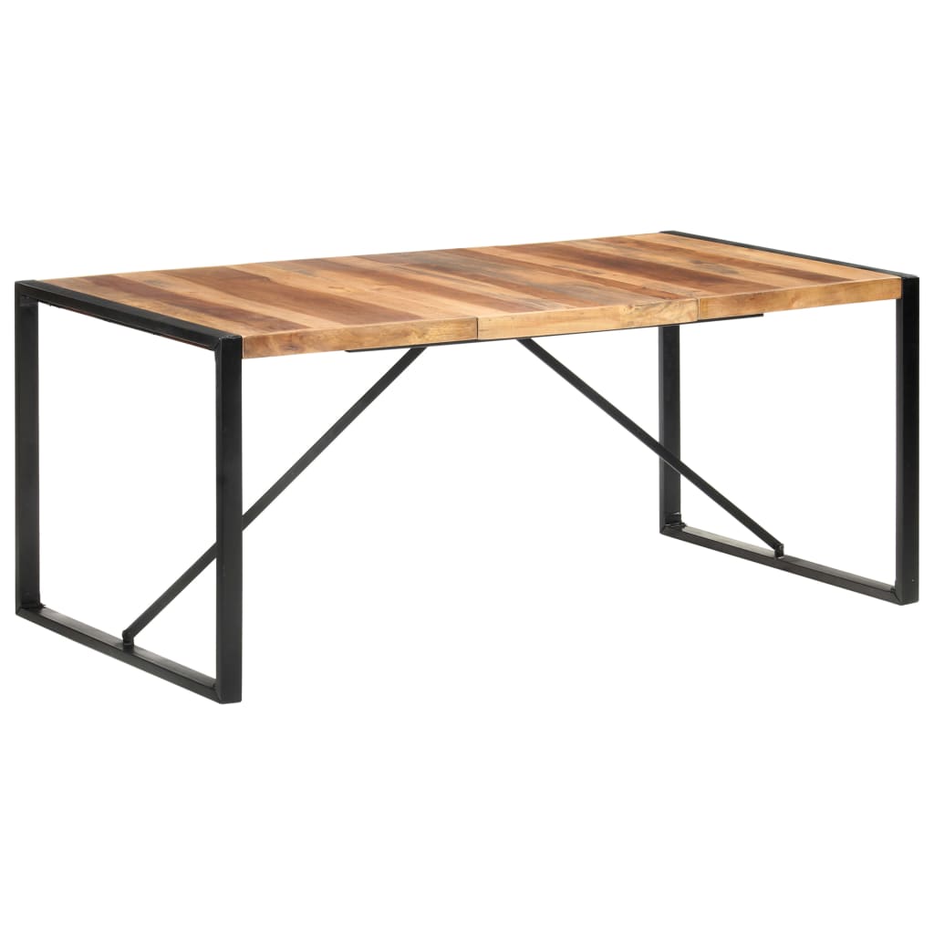Mesa de jantar 180x90x75 cm madeira maciça