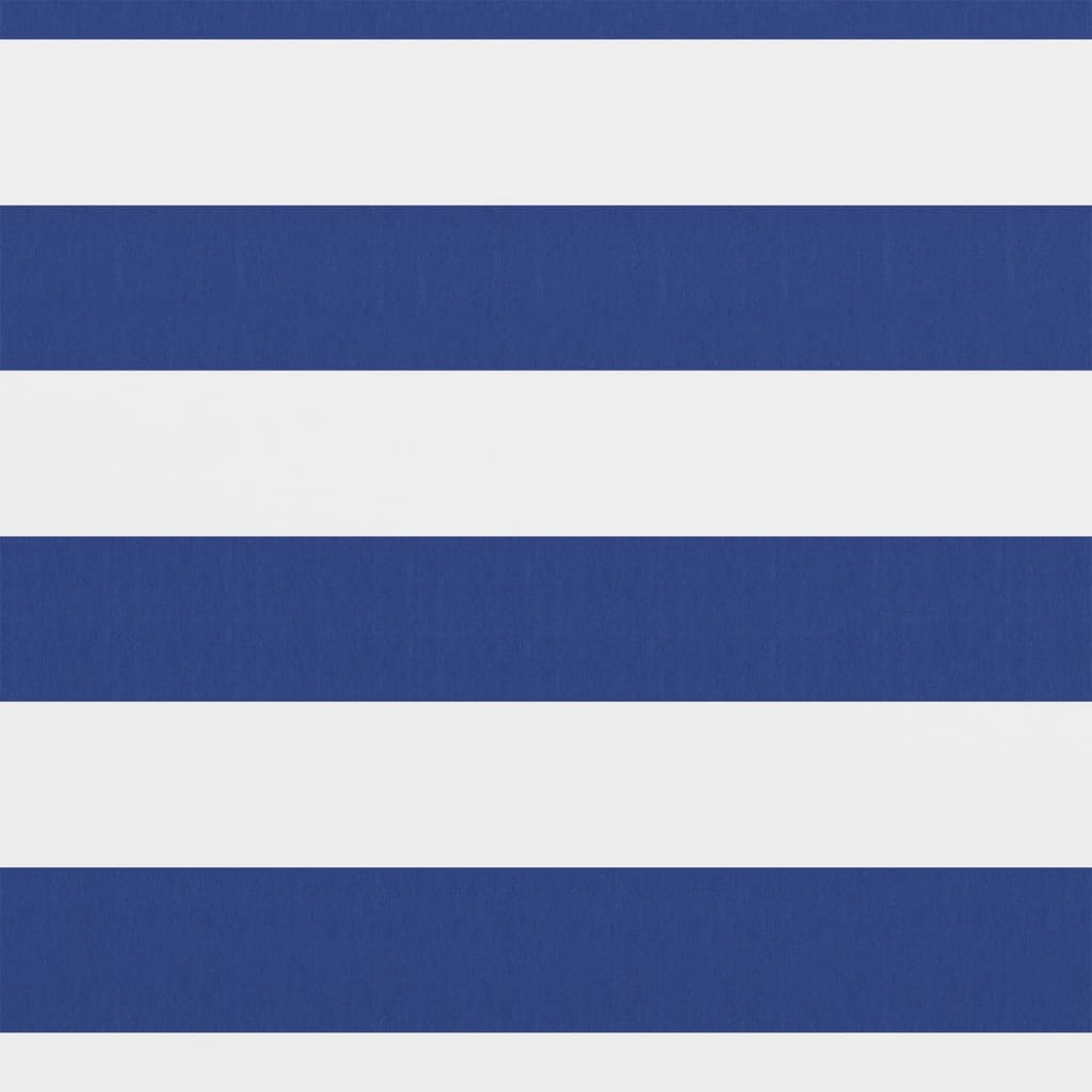 Tela de varanda 75x500 cm tecido Oxford branco e azul