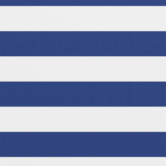 Tela de varanda 75x500 cm tecido Oxford branco e azul