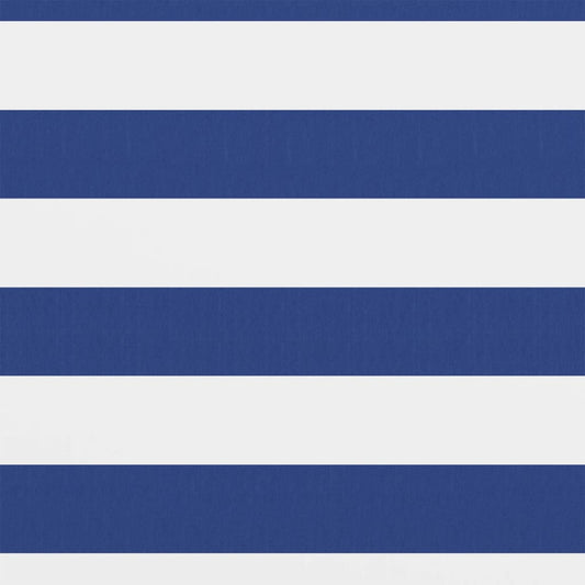 Tela de varanda 120x600 cm tecido Oxford branco e azul