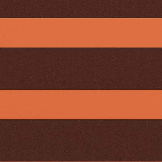 Tela de varanda 90x500 cm tecido Oxford laranja e castanho