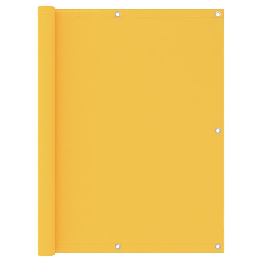Tela de varanda 120x400 cm tecido Oxford amarelo