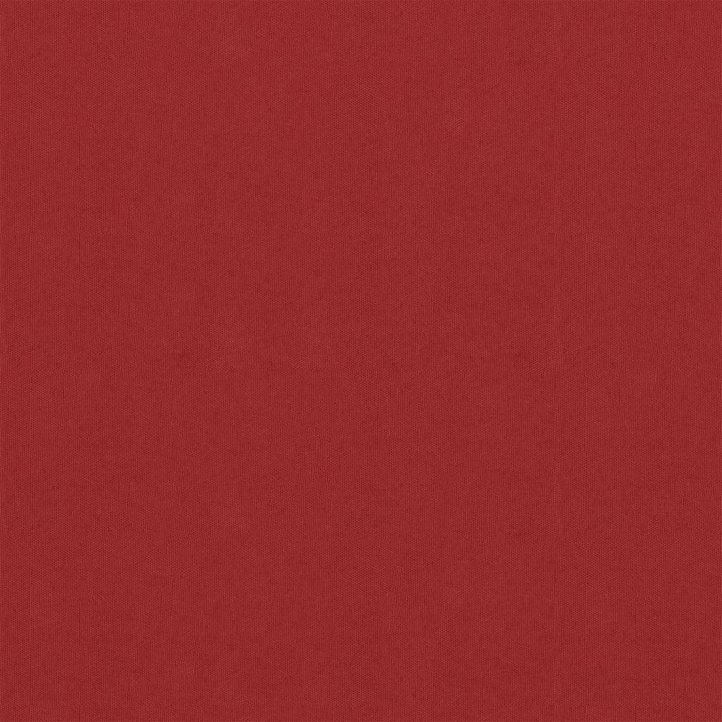 Tela de varanda 75x400 cm tecido Oxford vermelho