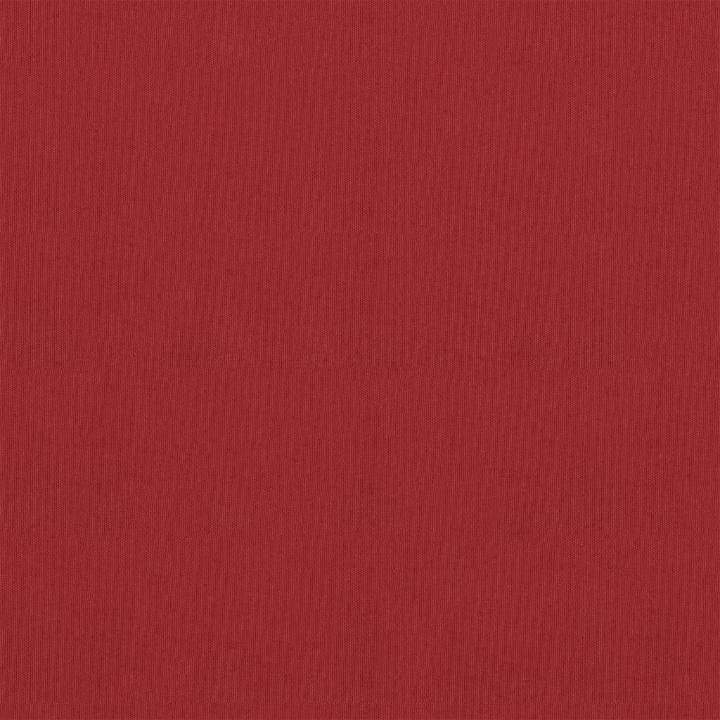 Tela de varanda 120x500 cm tecido Oxford vermelho