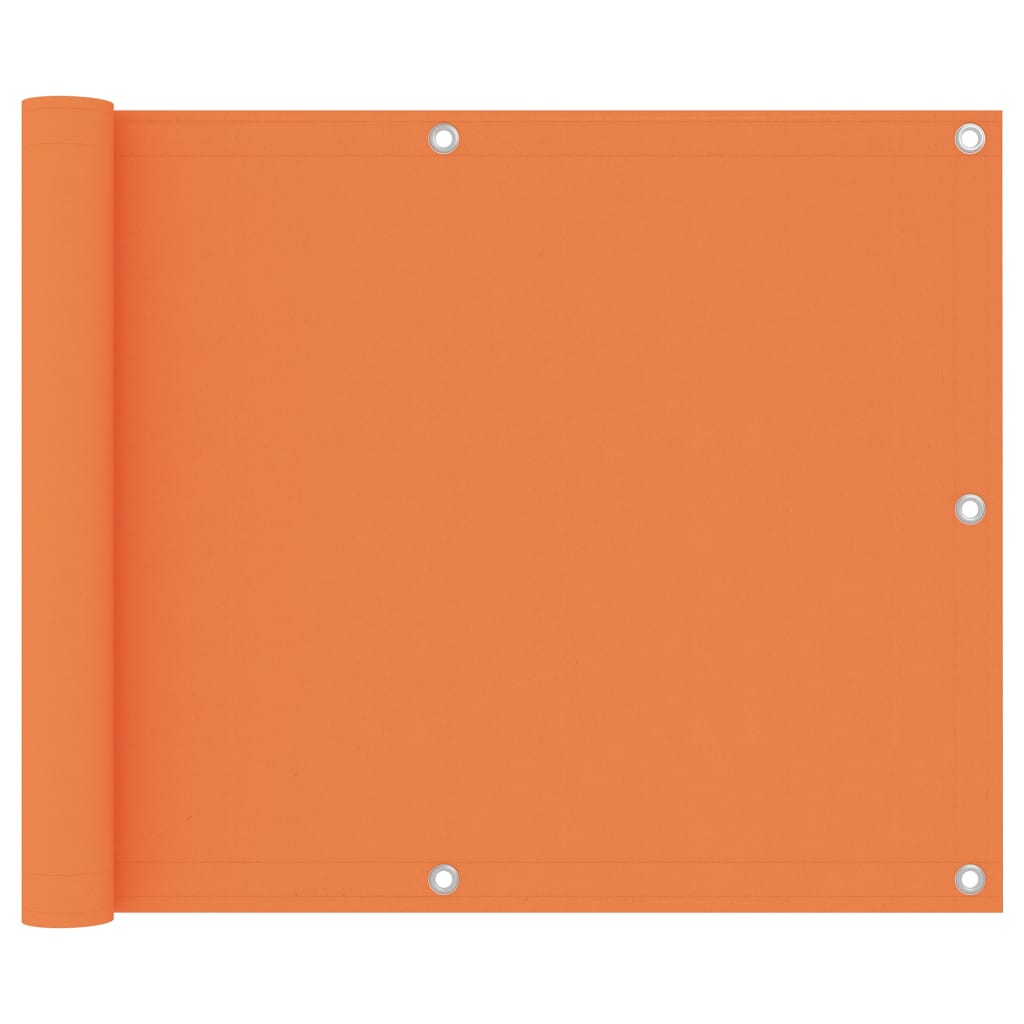Tela de varanda 75x300 cm tecido Oxford laranja
