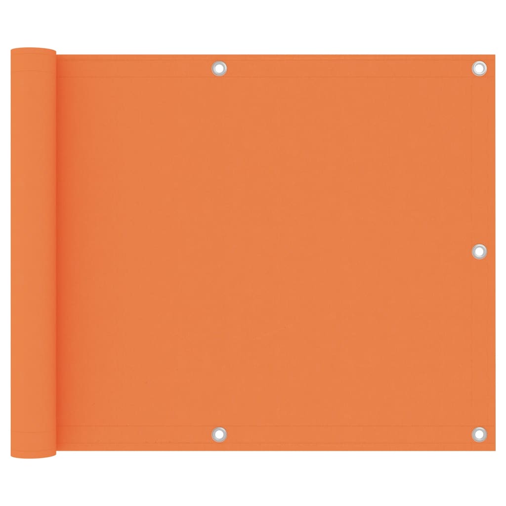 Tela de varanda 75x500 cm tecido Oxford laranja